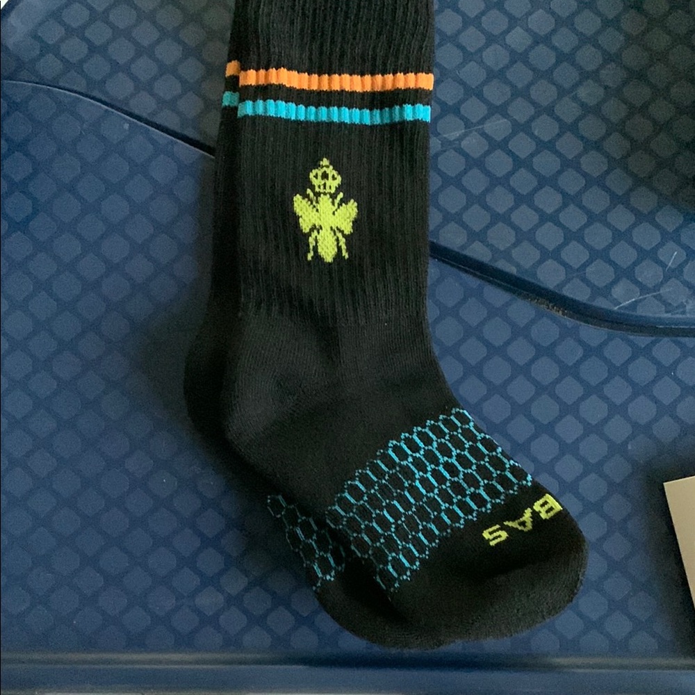 Bombas Boy’s Black Socks - Picture 2 of 3